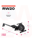 Гребной тренажер домашний CARBON FITNESS RW20