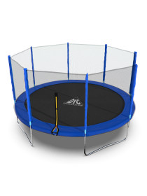 Батут DFC Trampoline Fitness с сеткой 14ft