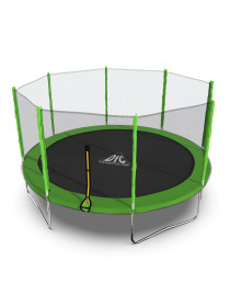 Батут DFC Trampoline Fitness с сеткой 14ft