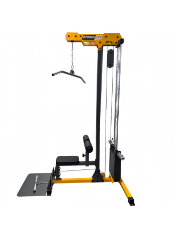 Тренажер тяга сверху/снизу STONERISE D2017H, свободные веса, стек 80 кг