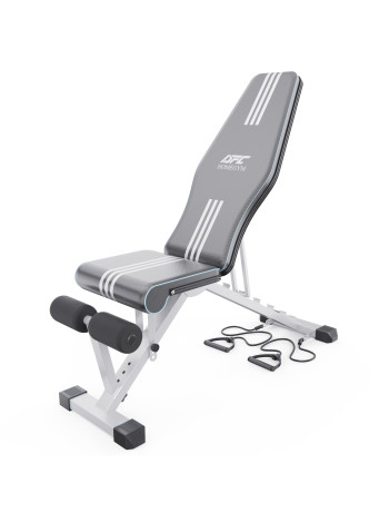 Скамья силовая универсальная DFC с эспандерами DT029