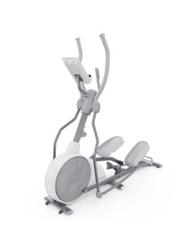 Электромагнитный эллиптический тренажер DFC Westinghouse 13Y, белый, с изменяемым углом наклона