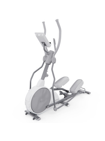 Электромагнитный эллиптический тренажер DFC Westinghouse 13Y, белый, с изменяемым углом наклона