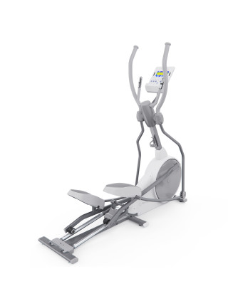Электромагнитный эллиптический тренажер DFC Westinghouse 13Y, белый, с изменяемым углом наклона