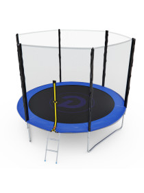 Батут с сеткой DFC PELPO 10ft с лестницей, BLUE