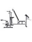 Скамья со стойками под штангу DFC GYRONETICS GN008 с партой для бицепса