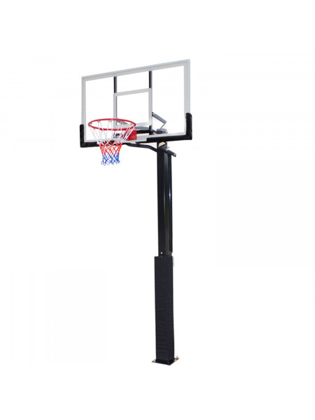 Баскетбольная стационарная стойка DFC ING50A 127x80cm акрил (три короба)