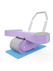 Тренажёр для пресса AB Roller SND-P фиолетовый с ковриком 34 х 17 x 0.6 cм