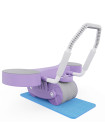 Тренажёр для пресса AB Roller SND-P фиолетовый с ковриком 34 х 17 x 0.6 cм