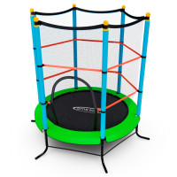 Батут детский DFC SMRKIDS 55&quot; с сеткой, GREEN