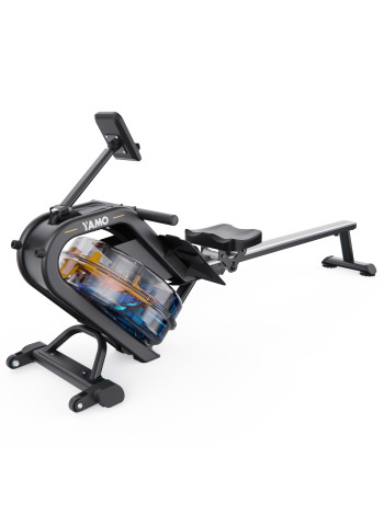 Водный гребной тренажер DFC YAMO до 136 кг, с наклонным баком
