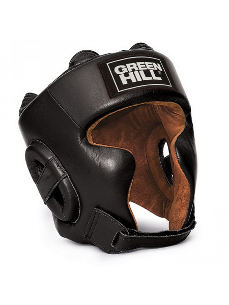 HGS-9029 Боксерский шлем SPARTAN черный