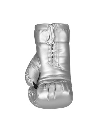 BG-LRGFKR Большая рекламная боксерская перчатка Федерация Кикбоксинга России серебристый