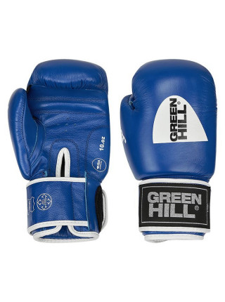 BGT-2010a-EU-4 Боксерские перчатки TIGER одобренные IBA синие