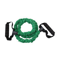 Эспандер в оболочке (полиэстер) среднее сопротивление зеленый