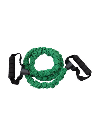 Эспандер в оболочке (полиэстер) среднее сопротивление зеленый