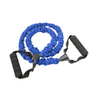 Эспандер в оболочке (полиэстер) сильное сопротивление синий