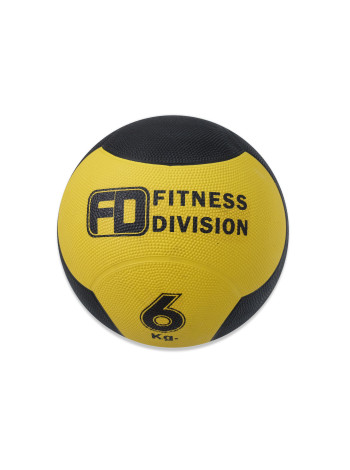Мяч медицинский Fitness Division 6 кг
