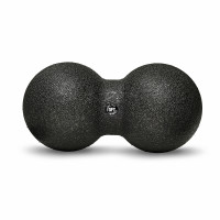 Шар массажный сдвоенный 24 х 12 см черный (без цветной коробки)