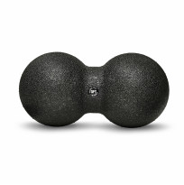 Шар массажный сдвоенный 24 х 12 см черный (без цветной коробки)