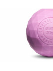 Набор из двух массажных мячей с кистевым эспандером пурпурный