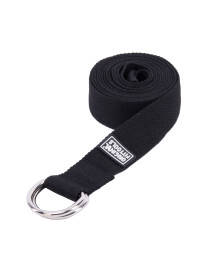 Ремешок для йоги 304 см, черный