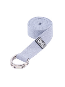 Ремешок для йоги 243 см, серый