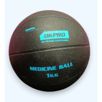 Мяч медицинский 1 кг обрезиненный OKPRO