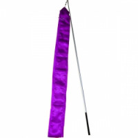 Палочка и лента гимнастическая (фиолетовая)