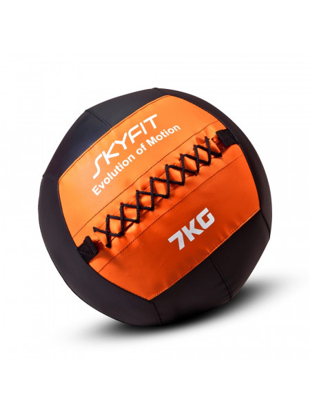 Тренировочный мяч мягкий WALL BALL SKYFIT, 7 кг