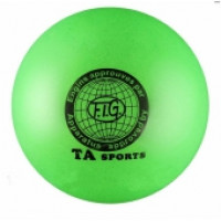 Мяч для художественной гимнастики С БЛЁСТКАМИ TA sports, d 15 см