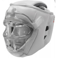 Шлем с пластиковой маской КРИСТАЛЛ-11 для Всестилевого Каратэ
