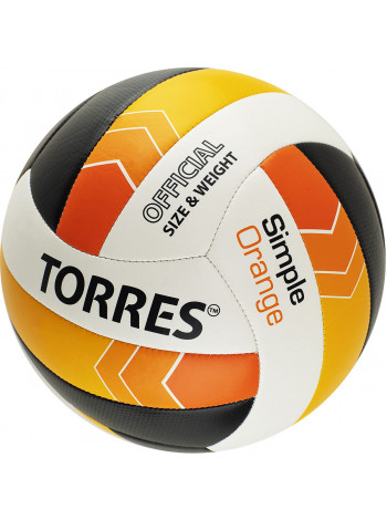 Мяч вол. "TORRES Simple Orange"