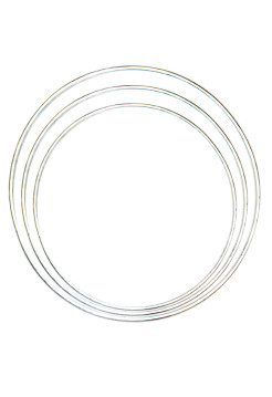 Обруч алюминиевый, утяжеленный 