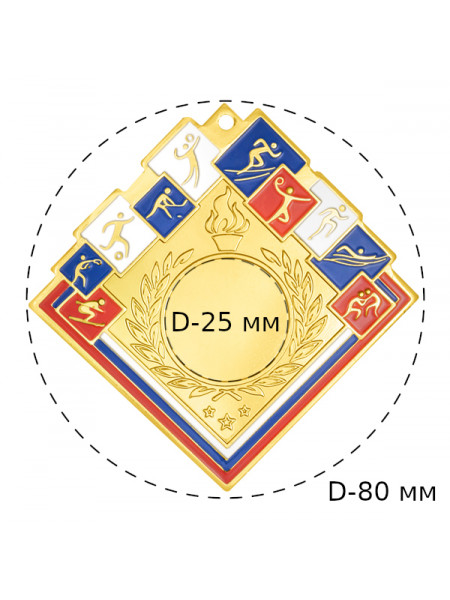 Медаль MZ 136-80