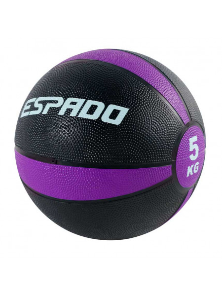Медбол ESPADO 5 кг, фиолетовый