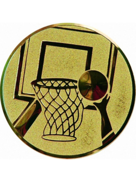 Эмблема D1-A8/G баскетбол (D-25 мм)