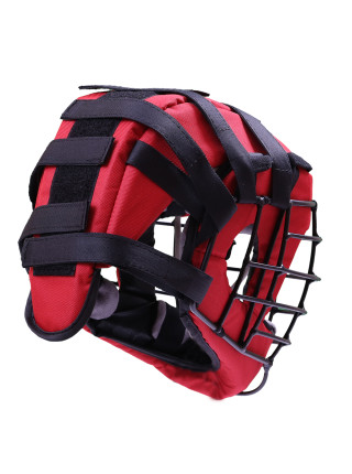 Шлем с металлической маской ТИТАН-4