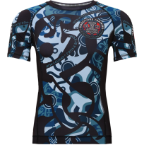 Тренировочная футболка Hardcore Training Nordic Ornament Black/Gray 