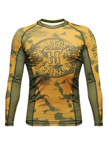 Рашгард Hardcore Training Yellow Camo 