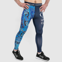 Компрессионные штаны Hardcore Training Knight Navy/Blue