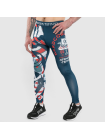 Компрессионные штаны Hardcore Training Nordic Pattern Blue/White