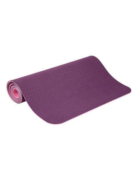 Коврик для йоги и фитнеса ПРОФ, 6 мм