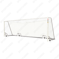 Футбольные ворота с колесами 7,32х2,44 SpW-AG-732-4