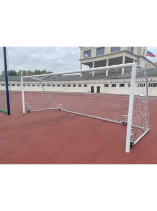 Футбольные ворота с колесами 7,32х2,44 SpW-AG-732-4